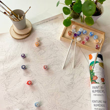 Load image into Gallery viewer, Cozy Cotswold Tea Room Paint by Numbers Canvas Kit