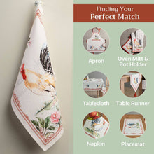 Load image into Gallery viewer, Kitchen Towels 100% Cotton -Set of 2 - Campagne - Basse Cour