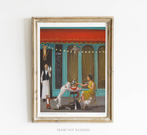 Miss Mink Lesson 9 Art print - 8.5 X 11