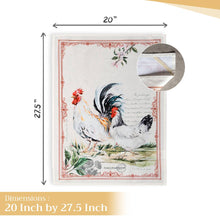 Load image into Gallery viewer, Kitchen Towels 100% Cotton -Set of 2 - Campagne - Basse Cour