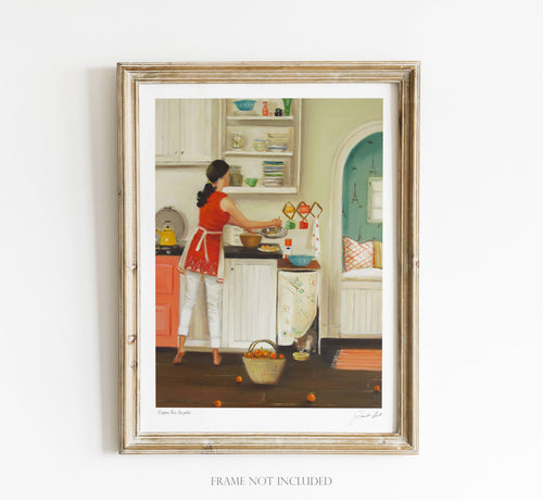 Crepes For Suzette Art Print - 8.5 X 11
