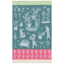 Load image into Gallery viewer, Green Thumb Jacquard Dishtowel
