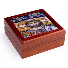 Load image into Gallery viewer, Constantinople Cathedral, Jesus Christ Mosaic Jewelry Box