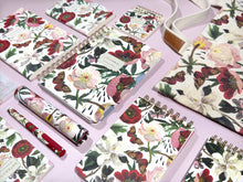 Load image into Gallery viewer, Peonies Passport Sized Notebook