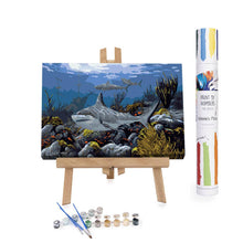 Load image into Gallery viewer, Treasure Hunters Paint by Numbers Canvas Kit