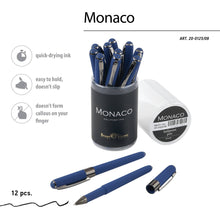 Load image into Gallery viewer, Monaco French Blue Soft Touch Pen