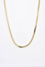 Load image into Gallery viewer, Golden steel snake mesh necklace - BJ210083OR