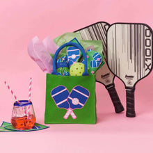 Load image into Gallery viewer, Pickleball Green Itsy Bitsy Reusable Gift Bag Tote