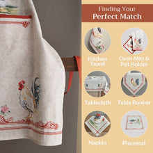 Load image into Gallery viewer, Countryside Roosters &amp; Hens 100% Cotton Apron