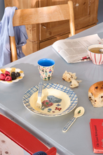 Load image into Gallery viewer, Baby Spoon and Fork - Blue - Nathalie Lété Print