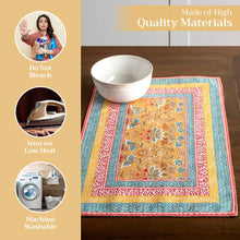 Load image into Gallery viewer, Placemats 100% Cotton 13&quot; x 19&quot; - Set of 4 - Marquise