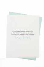 Load image into Gallery viewer, Shimmering Seashells Birthday Greeting Card
