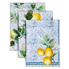 Load image into Gallery viewer, Kitchen Towels 100% Cotton - Set of 3 - Citrus