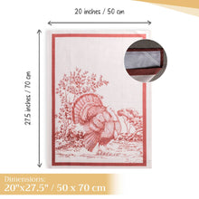 Load image into Gallery viewer, Kitchen Towels 100% Cotton - Set of 3 - Holy Jouy - Brown