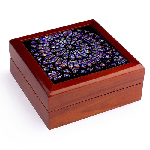 Notre Dame Cathedral, Paris, France Jewelry Box