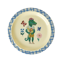 Load image into Gallery viewer, Blue Kids Plate Nathalie Lété Print