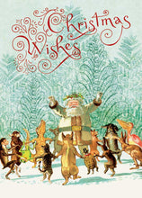 Load image into Gallery viewer, Christmas Wishes Animals Holiday Card