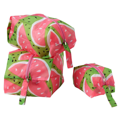 Watermelon Travel Cubes - Set of 3