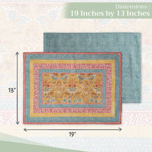 Load image into Gallery viewer, Placemats 100% Cotton 13&quot; x 19&quot; - Set of 4 - Marquise
