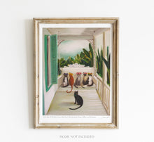 Load image into Gallery viewer, Twelve Days Penny Fontaine Hotel Day 5 Art Print - 8.5 X 11