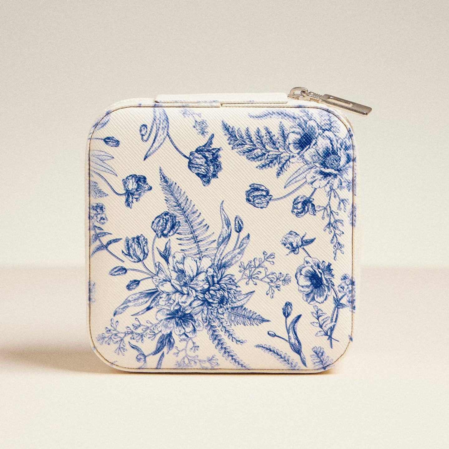 Blue Blossom Jewelry Box -Travel Size