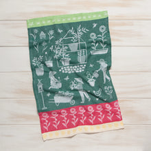 Load image into Gallery viewer, Green Thumb Jacquard Dishtowel