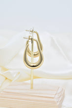 Load image into Gallery viewer, Golden Pear Shaped Earrings