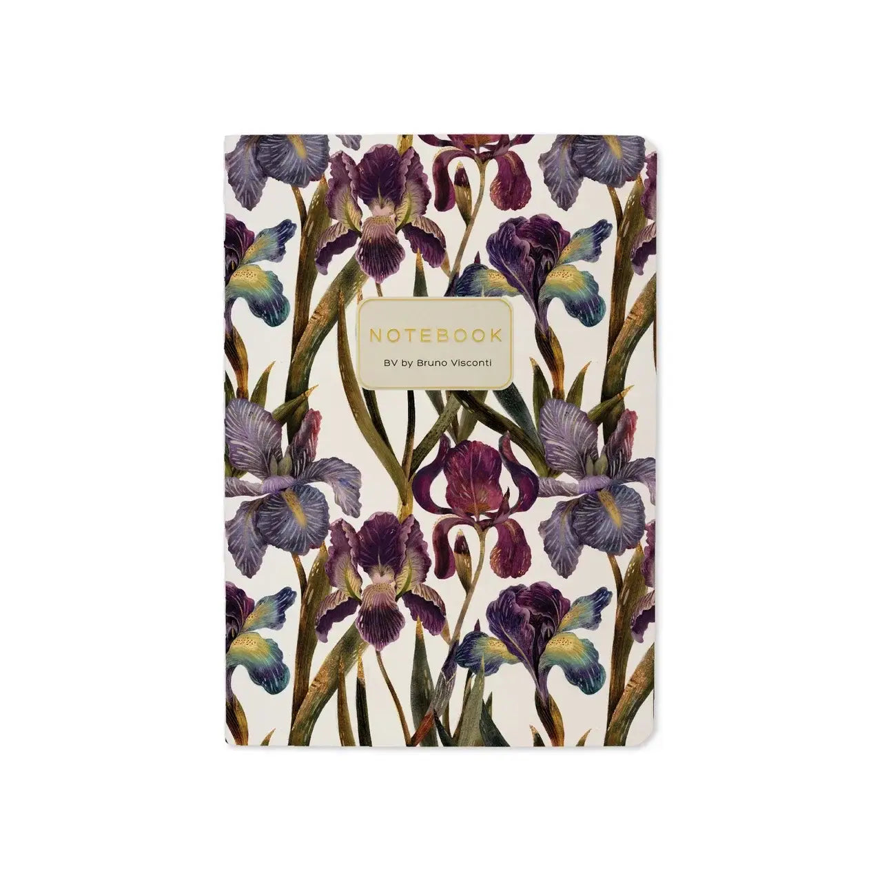 Irises Passport Sized Notebook 