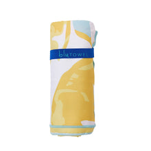 Load image into Gallery viewer, Lemon Slices Reversible Body Travel Towel