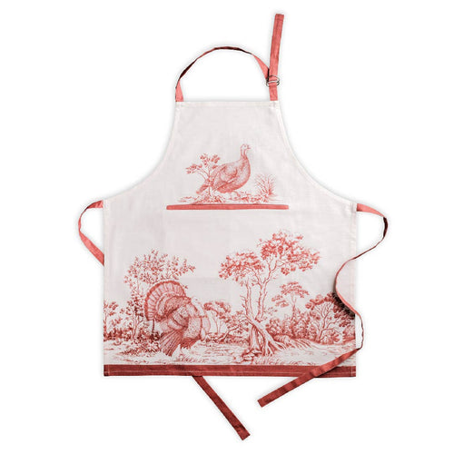 Apron 100% Cotton Adjustable Neck Strap - Holy Jouy - Brown