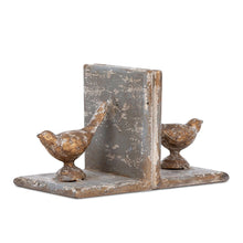 Load image into Gallery viewer, Vintage Metal Bird Bookends