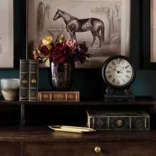 Load image into Gallery viewer, Antique-Style Roman Numeral Mantel Clock