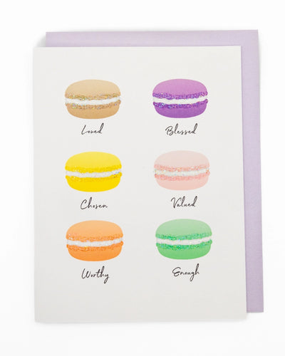Macaron Melody Birthday Greeting Card