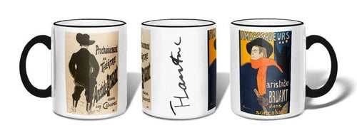 Ambassadeurs; Aristide Bruant, 1892 Mug