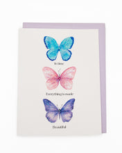Load image into Gallery viewer, &#39;Made Beautiful&#39; Butterfly Friendship Greeting Card