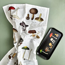 Load image into Gallery viewer, Mushroom 100% Organic Cotton Tea Towel