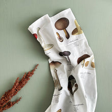Load image into Gallery viewer, Mushroom 100% Organic Cotton Tea Towel