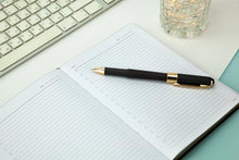 Load image into Gallery viewer, Monaco Graphite Soft Touch Pen with Gun Metal Accents