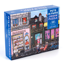 Load image into Gallery viewer, Pets in Paris 1,000-Piece Jigsaw Puzzle