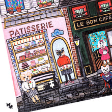 Load image into Gallery viewer, Pets in Paris 1,000-Piece Jigsaw Puzzle