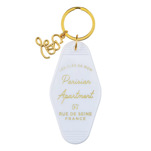 Parisian Vintage Motel Key Tag
