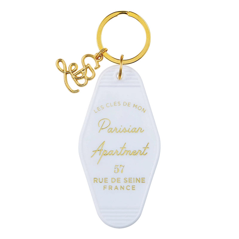 Parisian Vintage Motel Key Tag