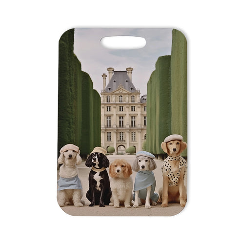 Bag Tag - Paris Dogs