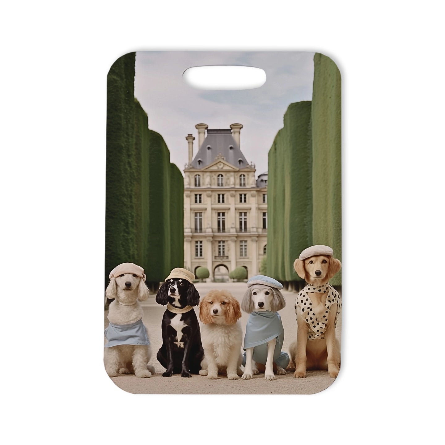 Bag Tag - Paris Dogs