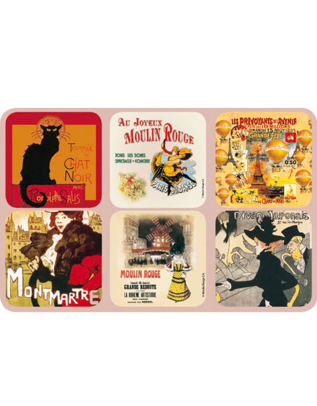 Le Chat Noir Coasters