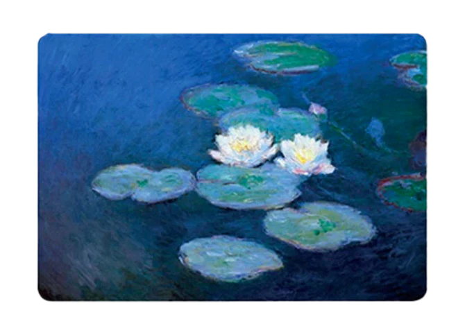 Monet Water Lilies Nympheas (Blue) Placemat