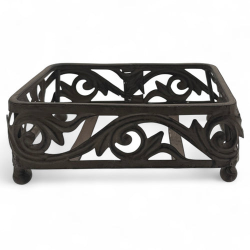 Antique Iron Napkin Holder