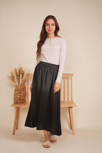 Load image into Gallery viewer, Wash Striped Henley Top