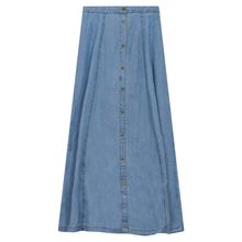 Load image into Gallery viewer, Woven Denim Maxi Skirt