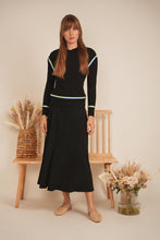 Load image into Gallery viewer, V Neck Striped Tape Top